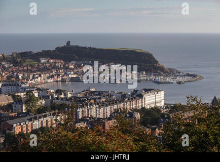 Le port de Scarborough, Yorkshire du Nord. UK Banque D'Images