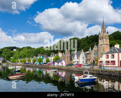 Front de Tobermory, Isle of Mull, Argyll and Bute, Ecosse, Royaume-Uni Banque D'Images