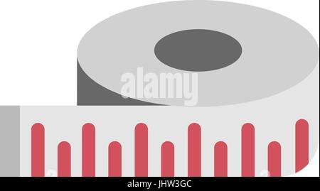 L'icône de mesure. Centimètre. Illustration de Vecteur