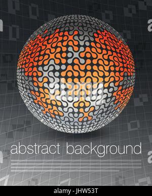 Global business concept poster design, illustration vectorielle, EPS10 Illustration de Vecteur