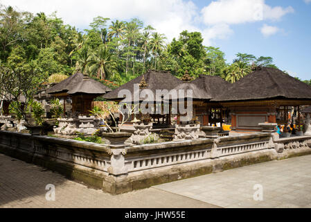 Pura Temple Tirta Empul, Tampaksiring, Bali, Indonésie Banque D'Images