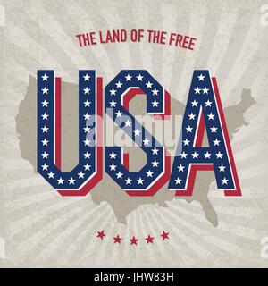 La conception d'affiches, USA abstract vector, EPS10 Illustration de Vecteur