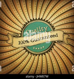 Rayons Vintage rétro arrière-plan avec étiquette. Vector, EPS10 Illustration de Vecteur