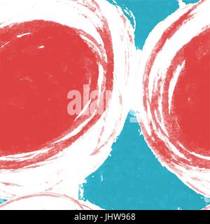 Seamless Abstract Pattern. Avec l'arrière-plan coloré peint Pinceau Texture dessiné à la main Illustration de Vecteur