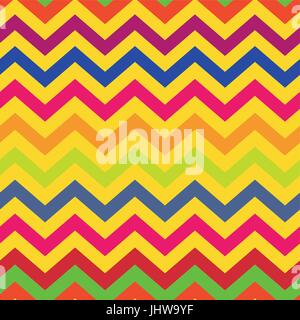 Carte grunge. Motif en zigzag seamless texture avec les taches. Vector Illustration de Vecteur