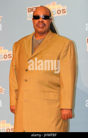 L'ICÔNE DE LA MUSIQUE, Stevie Wonder au BET AWARDS 2005 MEDIA PRESS ROOM - KODAK THEATRE LOS ANGELES Banque D'Images