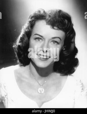 PAULETTE GODDARD (1910-1990) Actrice américaine en 1954 Banque D'Images