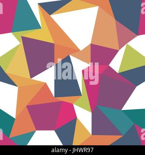 Triangles colorés. Résumé motif géométrique transparente Illustration de Vecteur