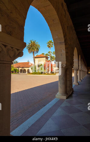 Campus de l'université de Stanford à Palo Alto, Californie, États-Unis Banque D'Images