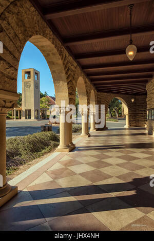 Campus de l'université de Stanford à Palo Alto, Californie, États-Unis Banque D'Images
