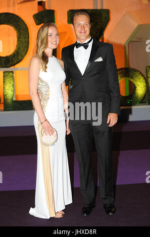 Dîner des champions de Wimbledon 2017. Crédit : Alamy News Banque D'Images