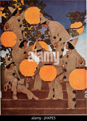 "Avec les enfants le dimanche, par le biais de portail, et l'oreille-gate dans la ville d'âme' (1911) Banque D'Images