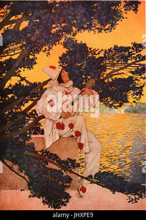 "Avec les enfants le dimanche, par le biais de portail, et l'oreille-gate dans la ville d'âme' (1911) Banque D'Images