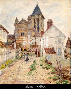 L'église de Vétheuil, Claude Monet, vers 1878 Banque D'Images