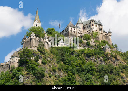 Château de Pâques grande blague, Carinthie, Autriche - blague de Pâques grande forteresse, Carinthie, Autriche, Burg Hochosterwitz, Kärnten, Autriche - F Hochosterwitz Banque D'Images