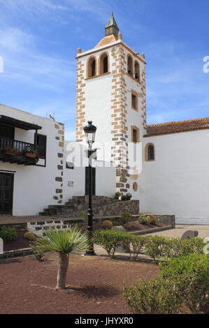 Église de Santa María de Corralejo à Fuerteventura. Canaries, Espagne Banque D'Images