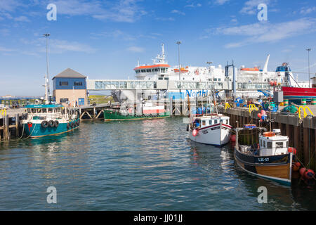 Sur le port, Stromness, Orkney Ecosse UK Banque D'Images