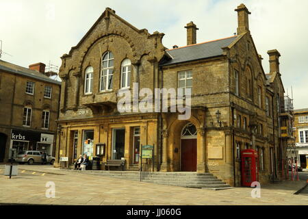 Montséret mairie,Somerset, Royaume-Uni Banque D'Images