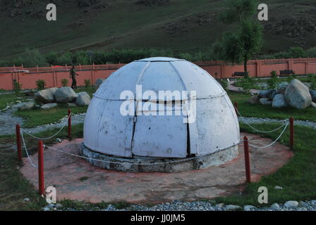 Bunker utilisé par l'armée du Pakistan Banque D'Images