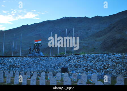 Mémorial de la guerre de Kargil Banque D'Images