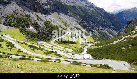 Stilfserjoch (passo dello Stelvio), Italie - passo dello Stelvio, Italie, Italie - passo dello Stelvio Banque D'Images