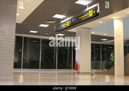 Entrée privée, à l'aéroport, à Rio de Janeiro, Brésil Banque D'Images