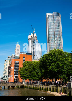OXO Tower, Tamise, le South Bank, Londres, Angleterre Banque D'Images