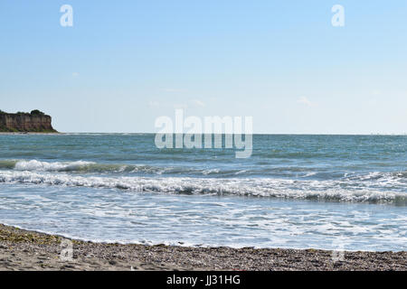 Le littoral de la mer Noire, à Olimp resort, Constanta, Roumanie Banque D'Images