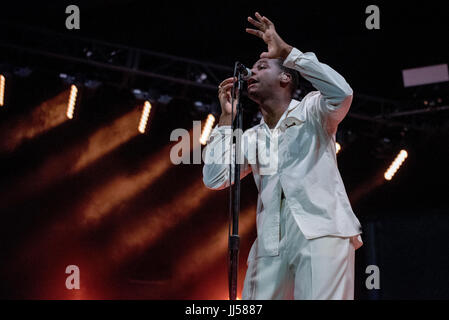 Monterey Pop Festival 2017 - Performances comprend : Leon Bridges Où : Los Angeles, California, United States Quand : 16 Juin 2017 Crédit : Alex Huggan/WENN.com Banque D'Images