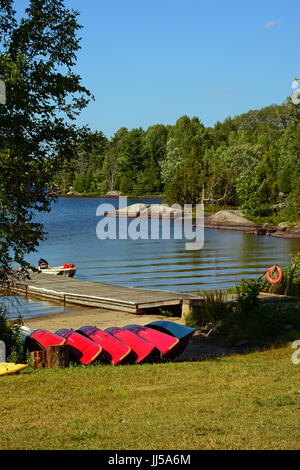 Cottage Country, Ontario, Canada Banque D'Images