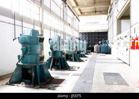 Pompe à eau, l'industrie, usine, Brésil Banque D'Images