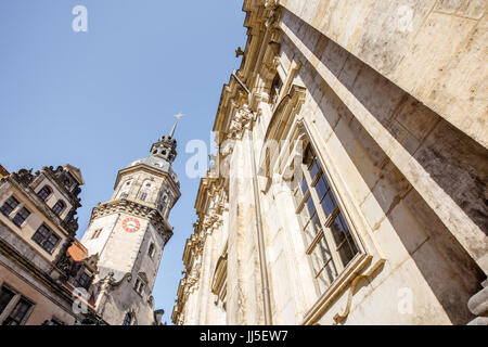 La ville de Dresde en Allemagne Banque D'Images
