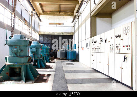 Pompe à eau, l'industrie, usine, Brésil Banque D'Images