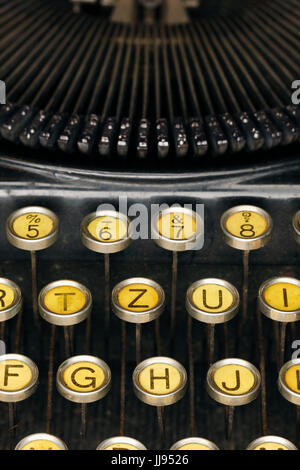 Ancienne typewtyter close up Banque D'Images