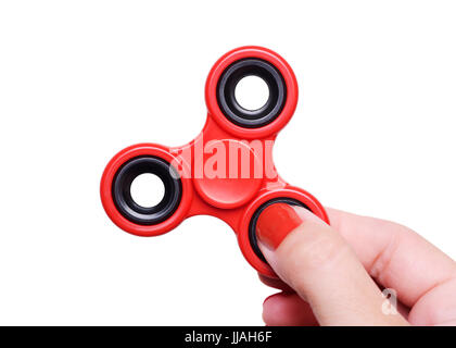 Fidget spinner, cut out. Banque D'Images