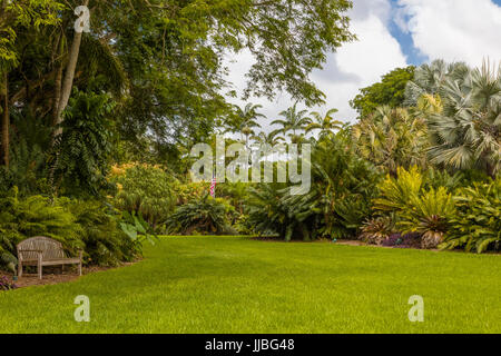 Fairchild Tropical Botanic Garden un jardin botanique tropical de 83 acres à Coral Gables en Floride Banque D'Images