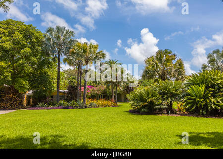 Fairchild Tropical Botanic Garden un jardin botanique tropical de 83 acres à Coral Gables en Floride Banque D'Images