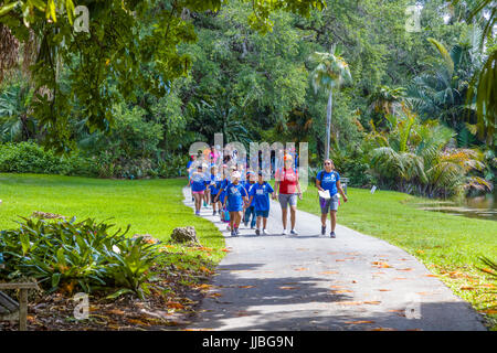 Fairchild Tropical Botanic Garden un jardin botanique tropical de 83 acres à Coral Gables en Floride Banque D'Images