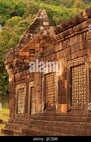 Vat Phou ou Vat Phu Champassak, dans le sud du Laos Banque D'Images