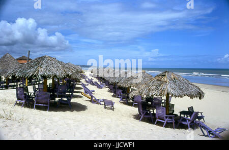 Plage Preá, Jericoacoara, Ceará, Brésil Banque D'Images