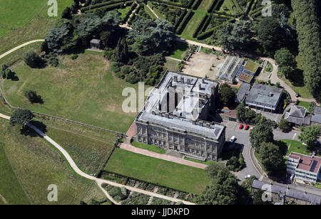 Vue aérienne du Northern College à Wentworth Castle, SW de Barnsley, UK Banque D'Images