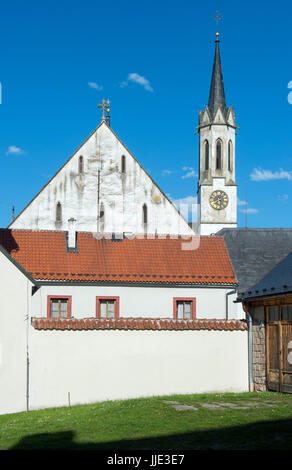 Hohenfurth, République tchèque, Monastère Vyšší Brod Banque D'Images