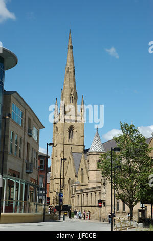 Cathédrale de l'église de St Marie, Norfolk rangée, Sheffield, Yorkshire du Sud. Les catholiques romains. Banque D'Images