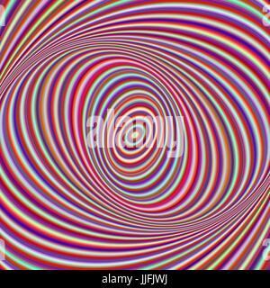 Ellipse de couleur de fond d'art numérique Illustration de Vecteur