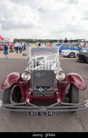 Vintage Alfa Romeo Banque D'Images