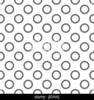 Monochrome transparente motif de cercles - vecteur conception d'arrière-plan Illustration de Vecteur