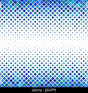 Résumé de couleur de fond carré - vector illustration de diagonal carrés dans les tons bleus Illustration de Vecteur