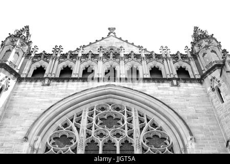 Chapelle de l'Université de Princeton, Princeton, NJ Banque D'Images