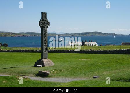 L'Abbaye d'Iona, Argyll and Bute, Ecosse Banque D'Images