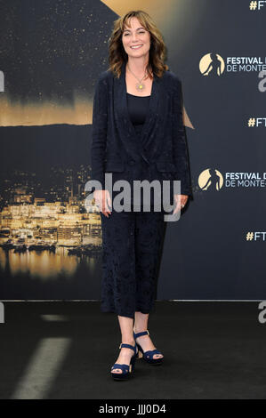 'Midsomer meurtres' Photocall lors de la 57e Festival de Télévision de Monte-Carlo au Grimaldi Forum de Monte-Carlo, Monaco. Avec : Fiona Dolman Où : Monte Carlo, Monaco Quand : 18 Juin 2017 Crédit : IPA/WENN.com **Uniquement disponible pour publication au Royaume-Uni, USA, Allemagne, Autriche, Suisse** Banque D'Images